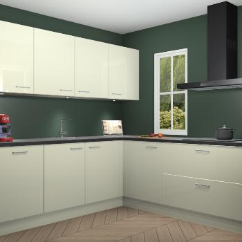 Magnolia hoogglans keuken Paramaribo 95068