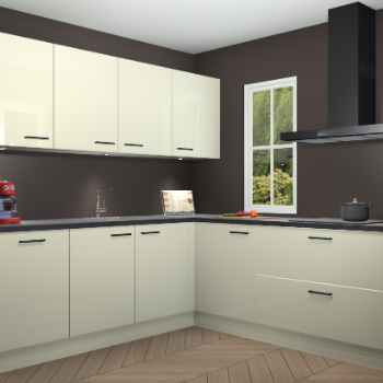 Magnolia hoogglans keuken Paramaribo 95070