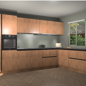 Astoria Eiken greeploze keuken Petten 94126