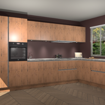 Astoria Eiken greeploze keuken Petten 94129