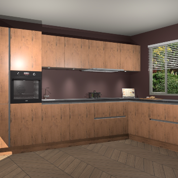 Astoria Eiken greeploze keuken Petten 94141