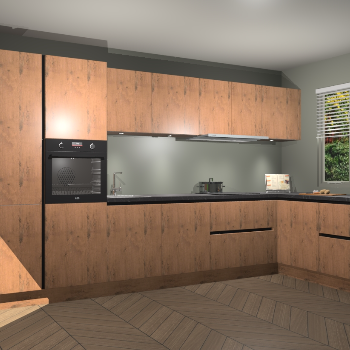 Astoria Eiken greeploze keuken Petten 94144