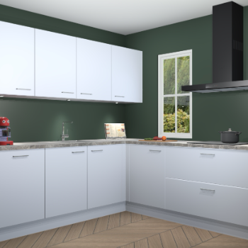 Sneeuwwitte keuken Paramaribo 95273