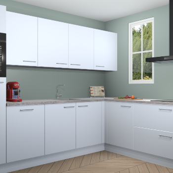 Sneeuwwitte keuken Paramaribo 95278