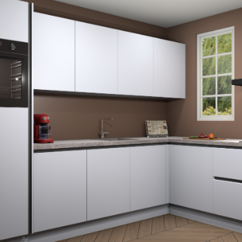 Sneeuwwitte greeploze keuken Paramaribo 95280