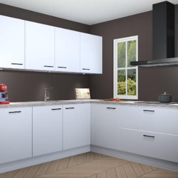 Sneeuwwitte keuken Paramaribo 95281