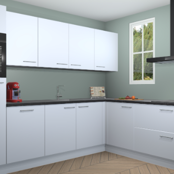 Sneeuwwitte keuken Paramaribo 95284