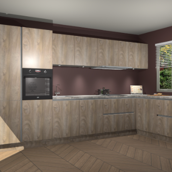 Cantaro Eiken greeploze keuken Petten 94172