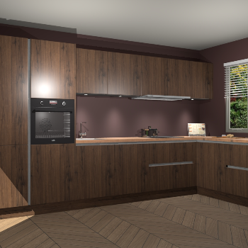 Noten greeploze keuken Petten 94211