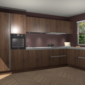 Noten greeploze keuken Petten 94491