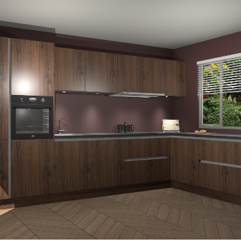 Noten greeploze keuken Petten 94497