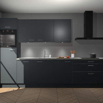 Onyxgrijze keuken Asmara 94320