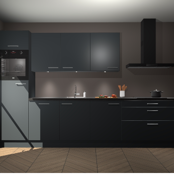 Onyxgrijze keuken Asmara 94334