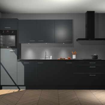 Onyxgrijze keuken Asmara 94335