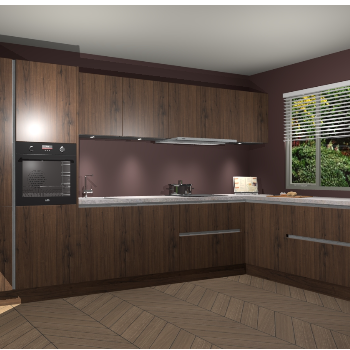 Noten greeploze keuken Petten 94509