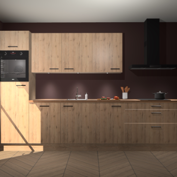 Madera Natuur keuken Asmara 94397