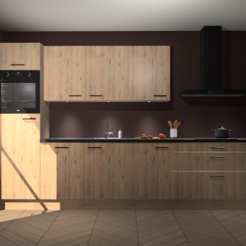 Madera Natuur keuken Asmara 94427
