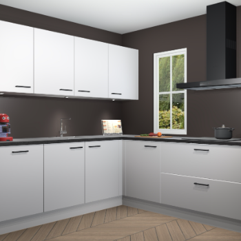 Zijdegrijze keuken Paramaribo 95614