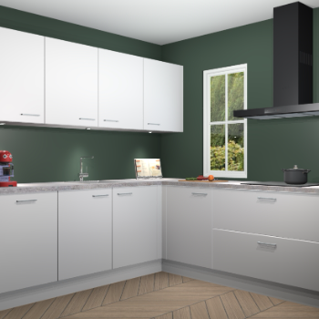 Zijdegrijze keuken Paramaribo 95630