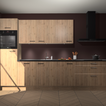 Madera Natuur keuken Asmara 94486