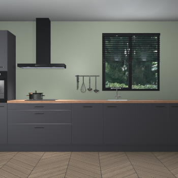 Onyxgrijze keuken Quito 34964