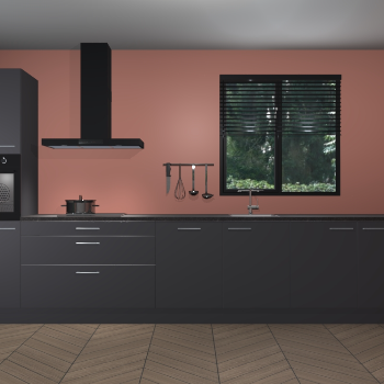 Onyxgrijze keuken Quito 35020