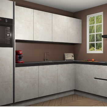 Beton Opal greeploze keuken Paramaribo 96031