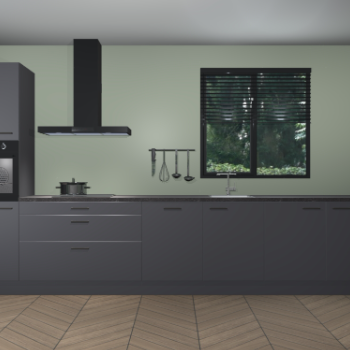 Onyxgrijze keuken Quito 35024