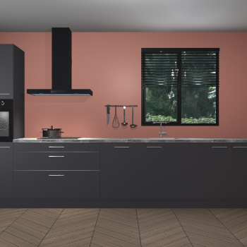 Onyxgrijze keuken Quito 35076