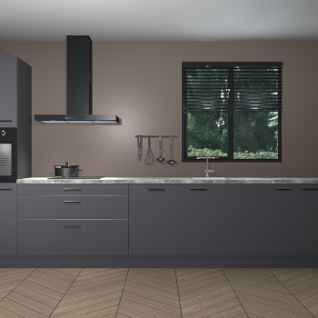 Onyxgrijze keuken Quito 35079