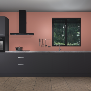 Onyxgrijze keuken Quito 35082