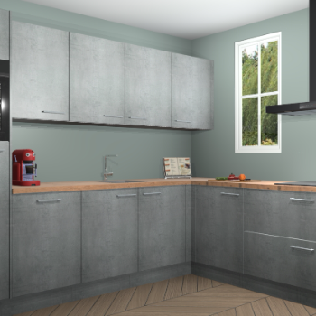 Beton Parelgrijs keuken Paramaribo 96099