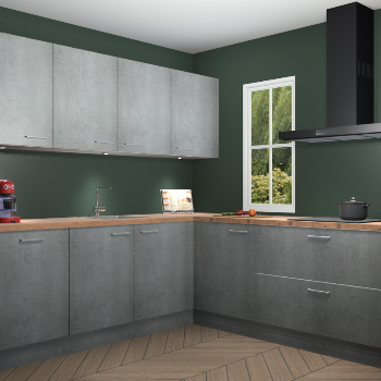 Beton Parelgrijs keuken Paramaribo 96100