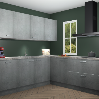 Beton Parelgrijs keuken Paramaribo 96118