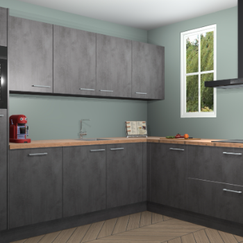 Beton Antraciet keuken Paramaribo 96139