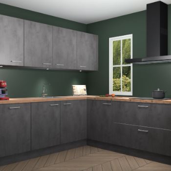 Beton Antraciet keuken Paramaribo 96140