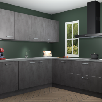 Beton Antraciet keuken Paramaribo 96146