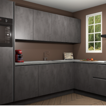 Beton Antraciet keuken Paramaribo 96148