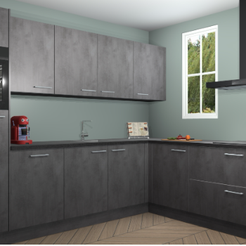 Beton Antraciet keuken Paramaribo 96151