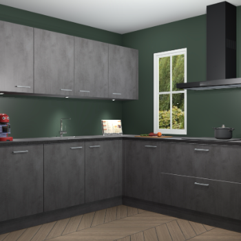 Beton Antraciet keuken Paramaribo 96152