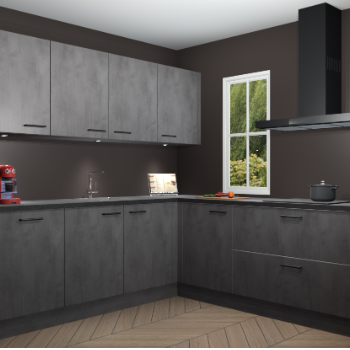 Beton Antraciet keuken Paramaribo 96154