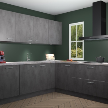 Beton Antraciet keuken Paramaribo 96164