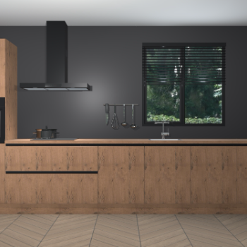 Astoria Eiken greeploze keuken Quito 94895