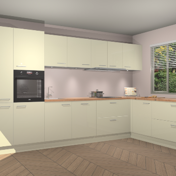 Magnolia Hoogglans keuken Petten 94196