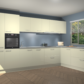 Magnolia Hoogglans keuken Petten 95175