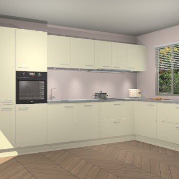 Magnolia Hoogglans keuken Petten 95176