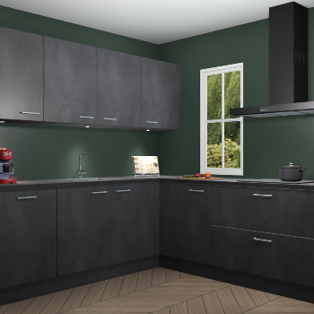 Beton Zwarte keuken Paramaribo 96272