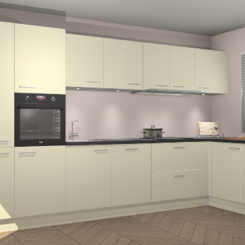 Magnolia Hoogglans keuken Petten 95604