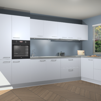 Sneeuwwitte keuken Petten 95350