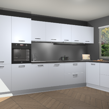 Sneeuwwitte keuken Petten 95359